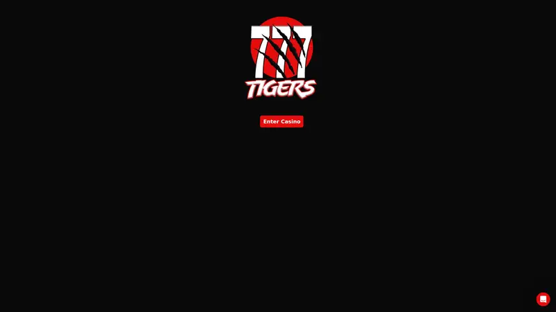 777 Tigers - homepage (desktop)