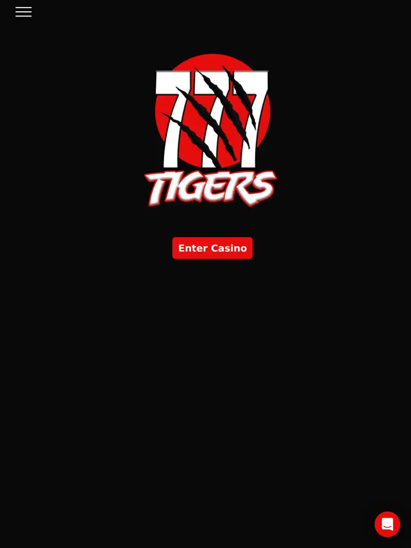 777 Tigers - homepage (tablet)