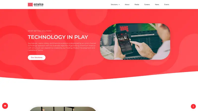 AMELCO - homepage (desktop)