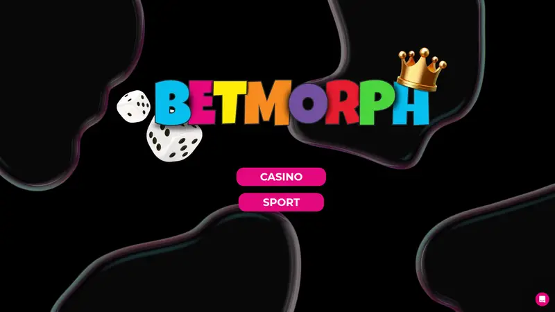 Betmorph - homepage (desktop)
