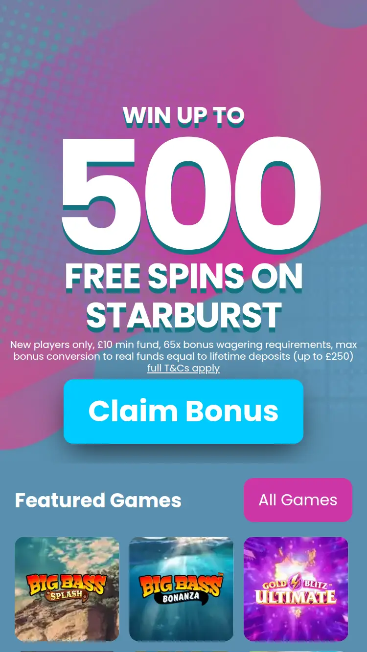 BJs Arcade - homepage (mobile)