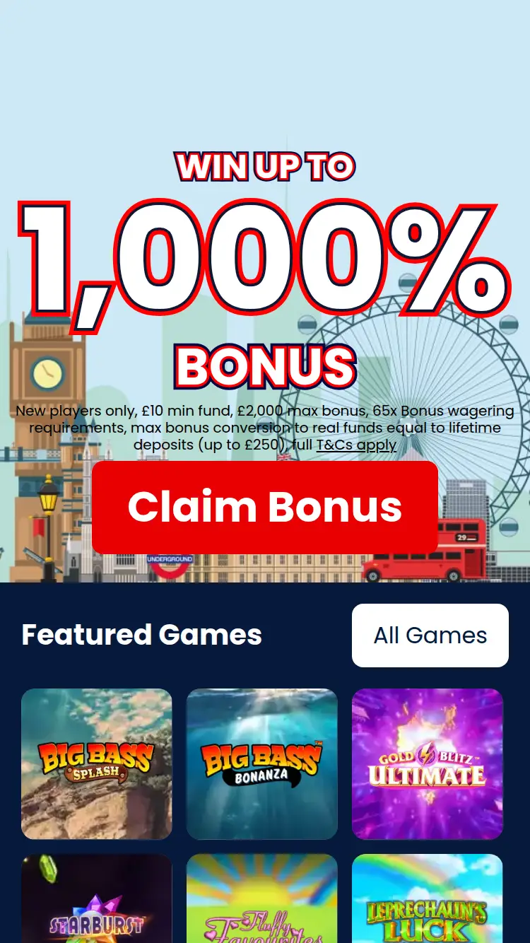 Express Wins - homepage (mobile)