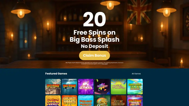 Inn Spins - homepage (desktop)