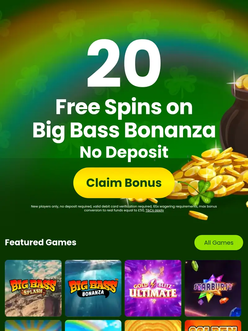 Irish Wins - homepage (tablet)