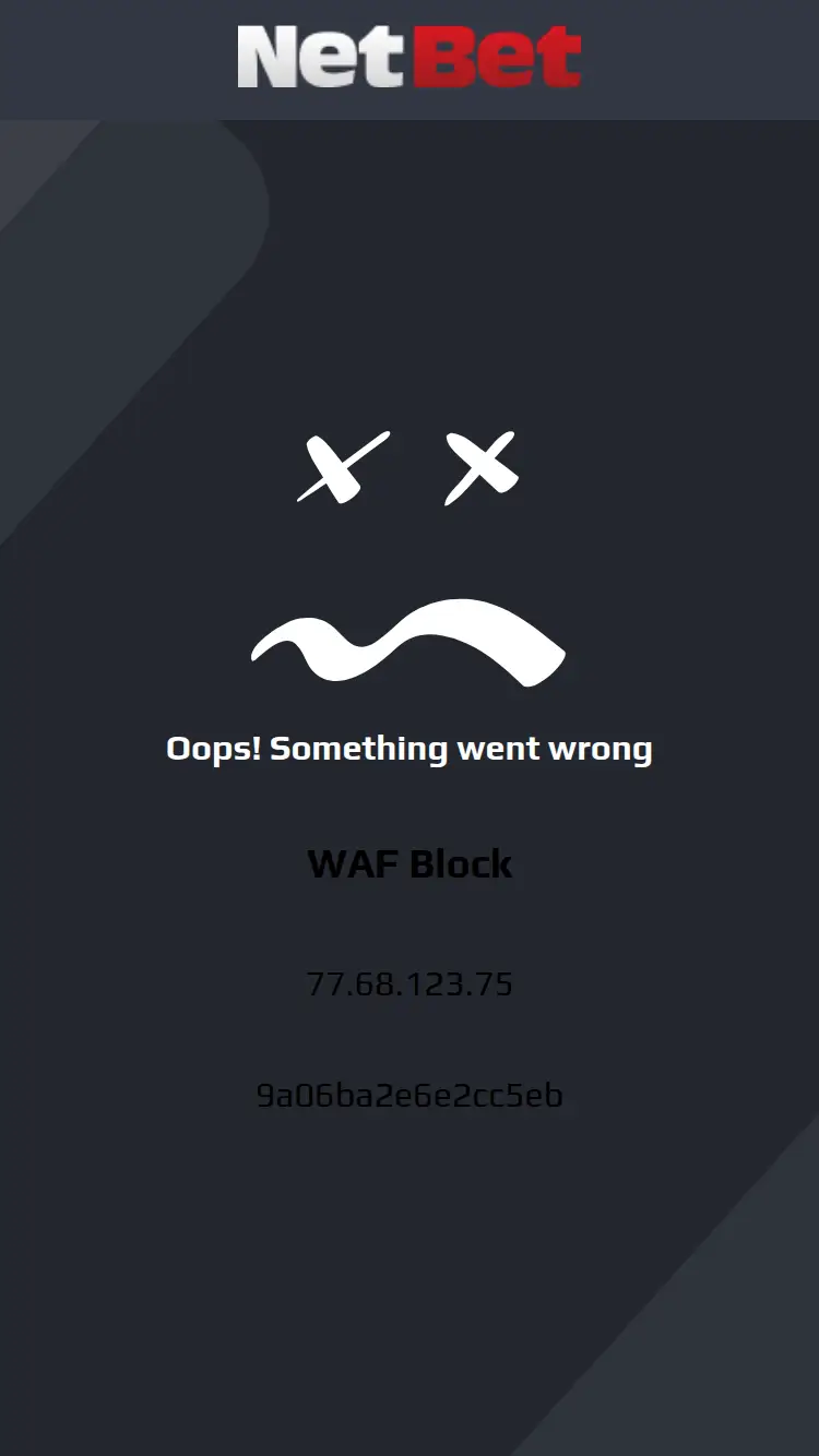 NetBet Lottery - homepage (mobile)