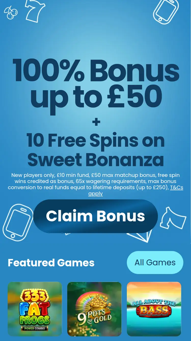 Pay by Mobile Slots - homepage (mobile)