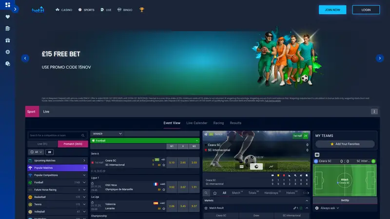 Play.betzi - homepage (desktop)