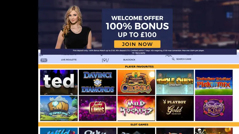 Play UK - homepage (desktop)