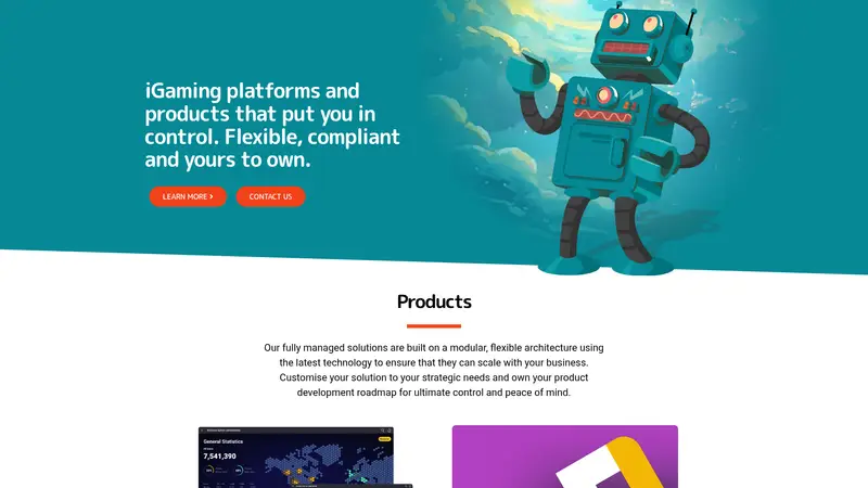 Prettytechnical - homepage (desktop)