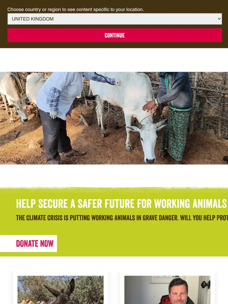 Spana - homepage (tablet)