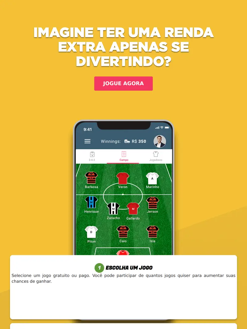 Sportito - homepage (tablet)