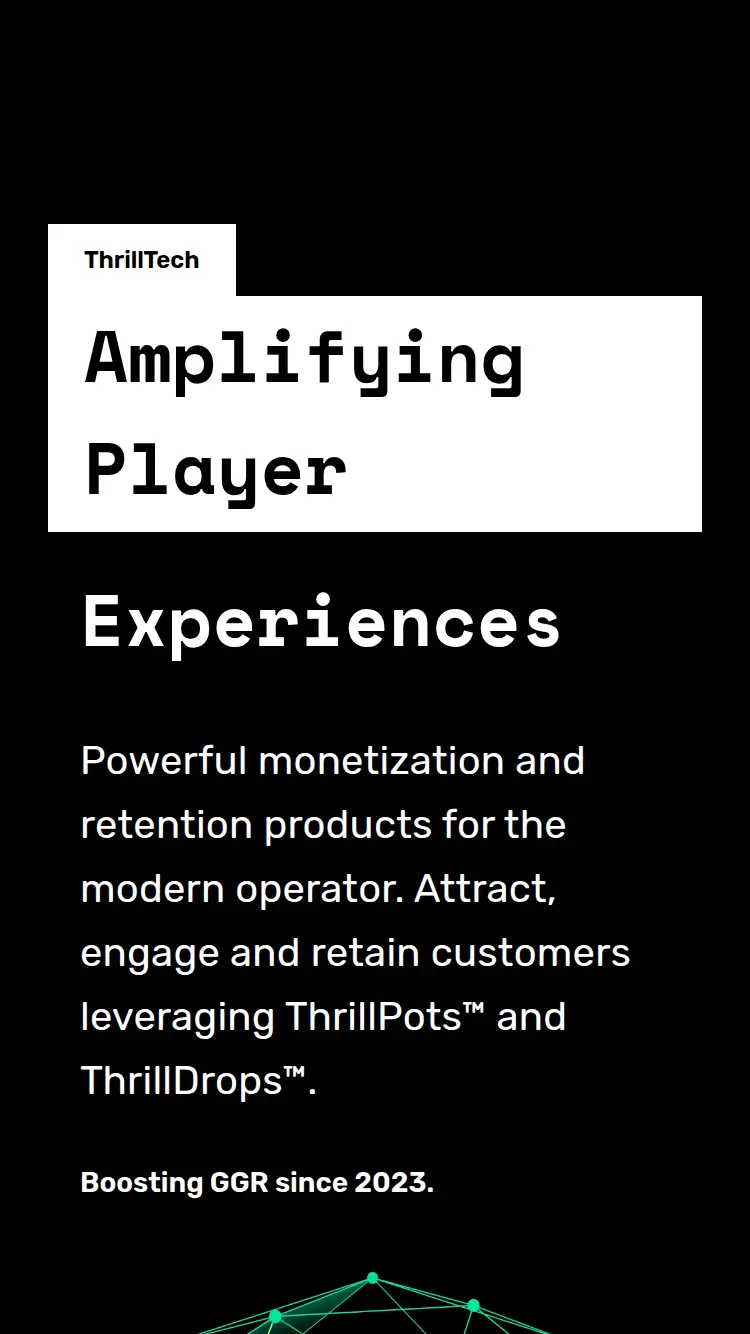 Thrilltech - homepage (mobile)
