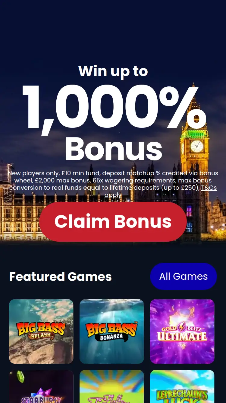 Win Windsor - homepage (mobile)