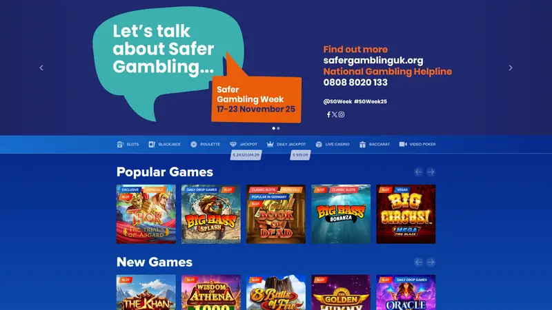 Ahti Games - homepage (desktop)