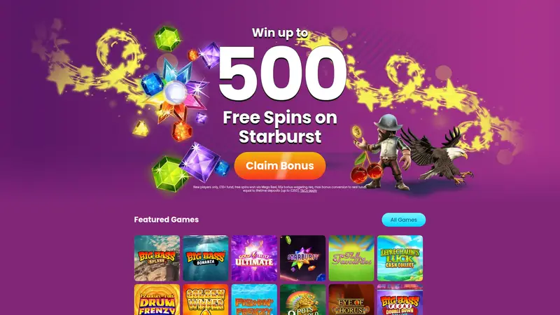 Carlton Games - homepage (desktop)