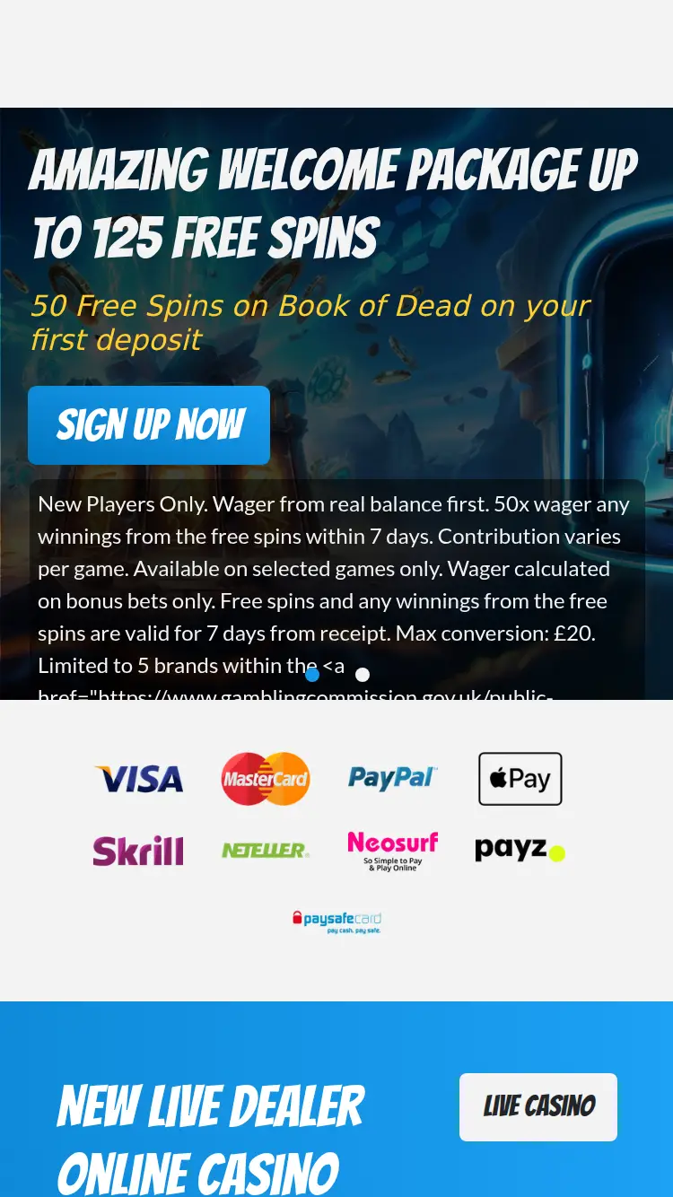 Casimpo - homepage (mobile)