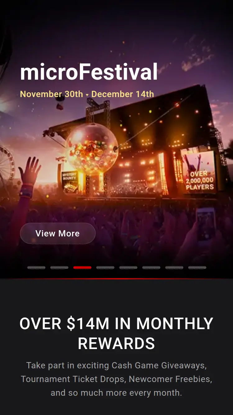 Ggpoker - homepage (mobile)