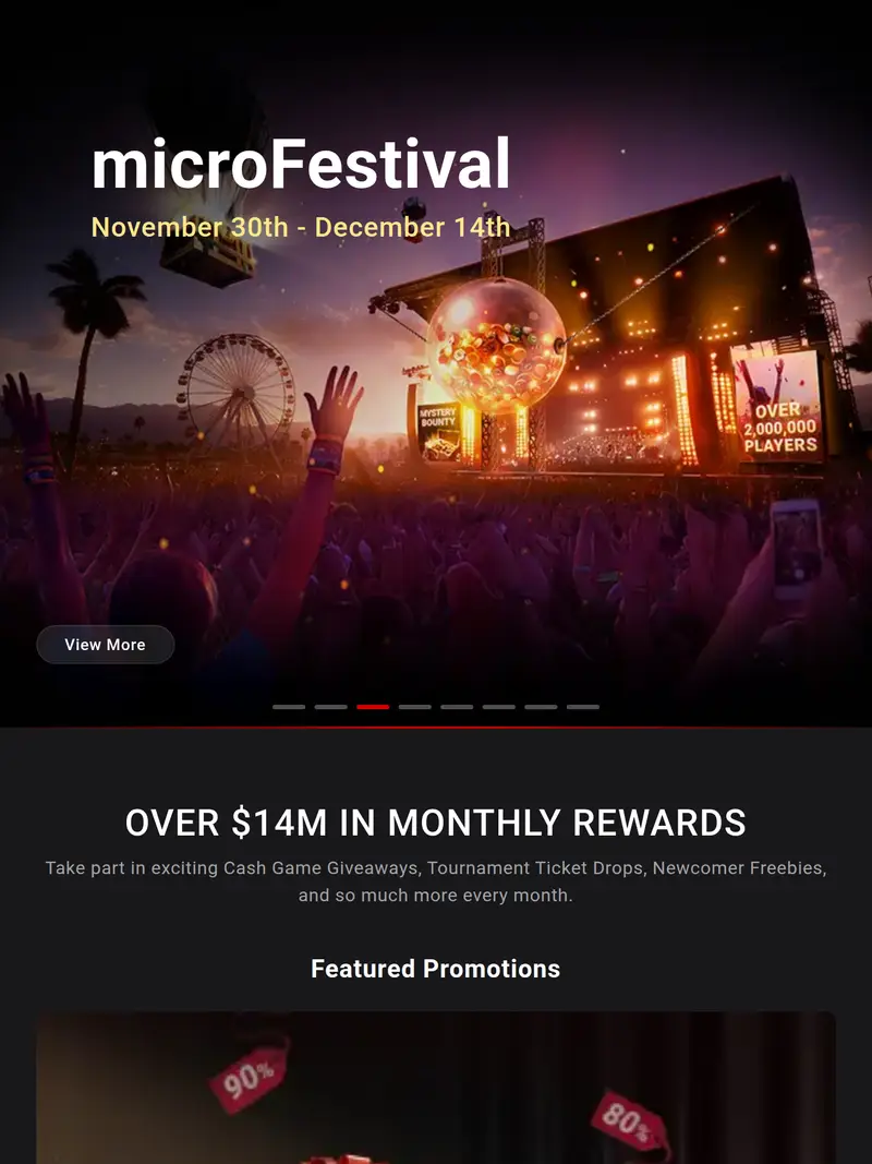 Ggpoker - homepage (tablet)