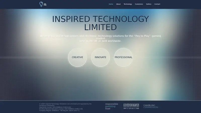 Itl Group - homepage (desktop)