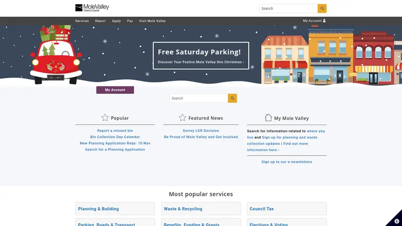 Molevalley.gov - homepage (desktop)