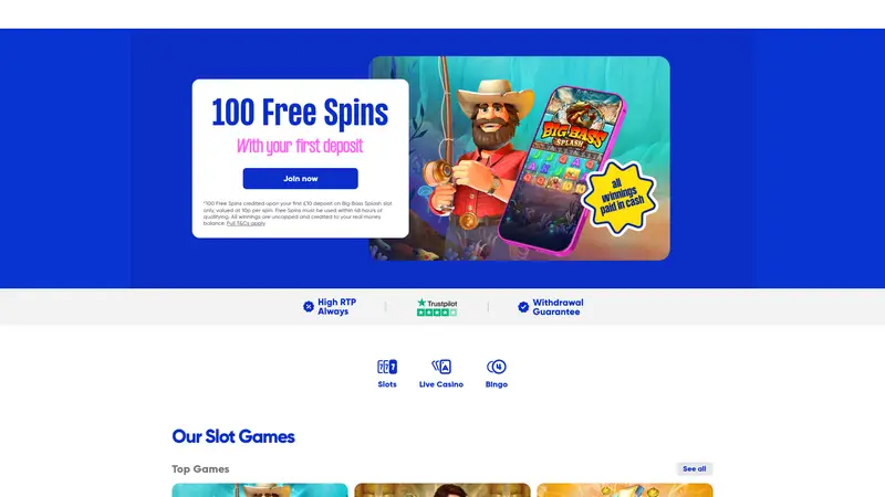 Mrq - homepage (desktop)