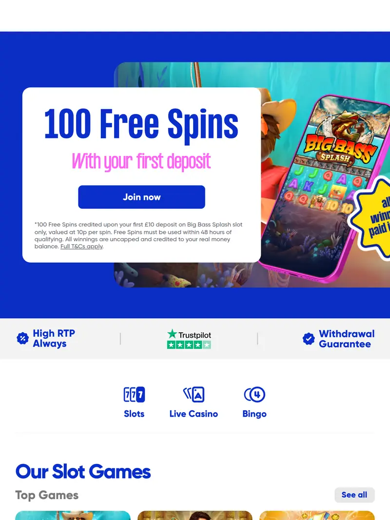 Mrq - homepage (tablet)