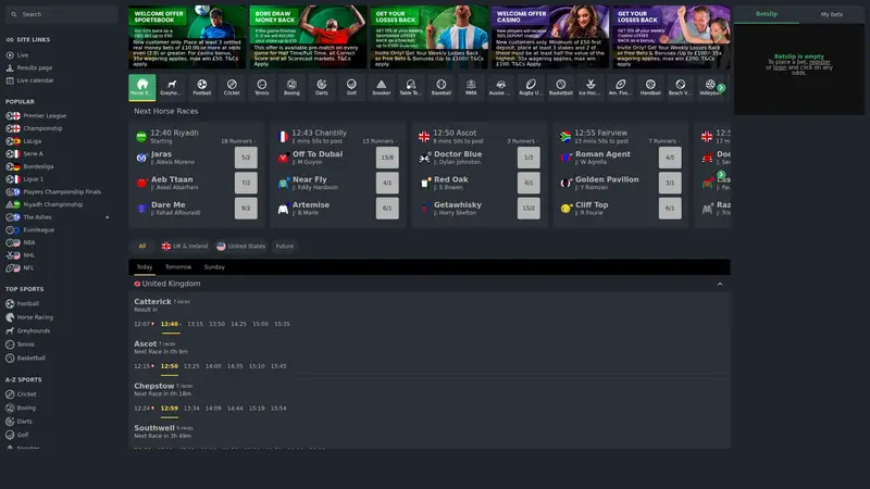 Octo Bet - homepage (desktop)