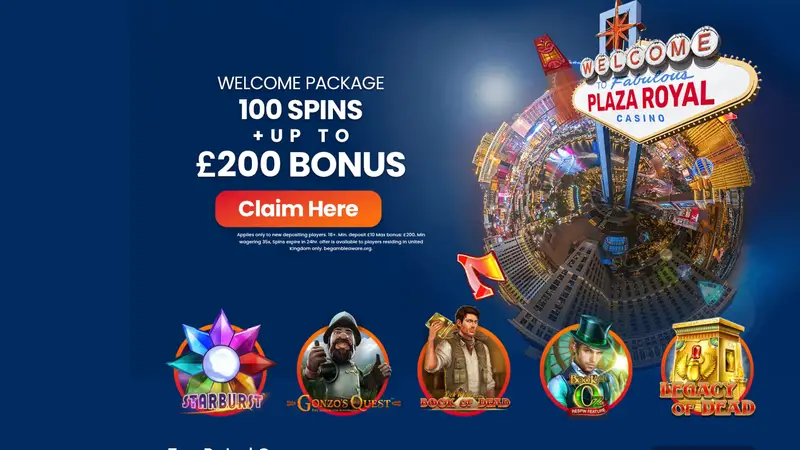 Plaza Royal - homepage (desktop)