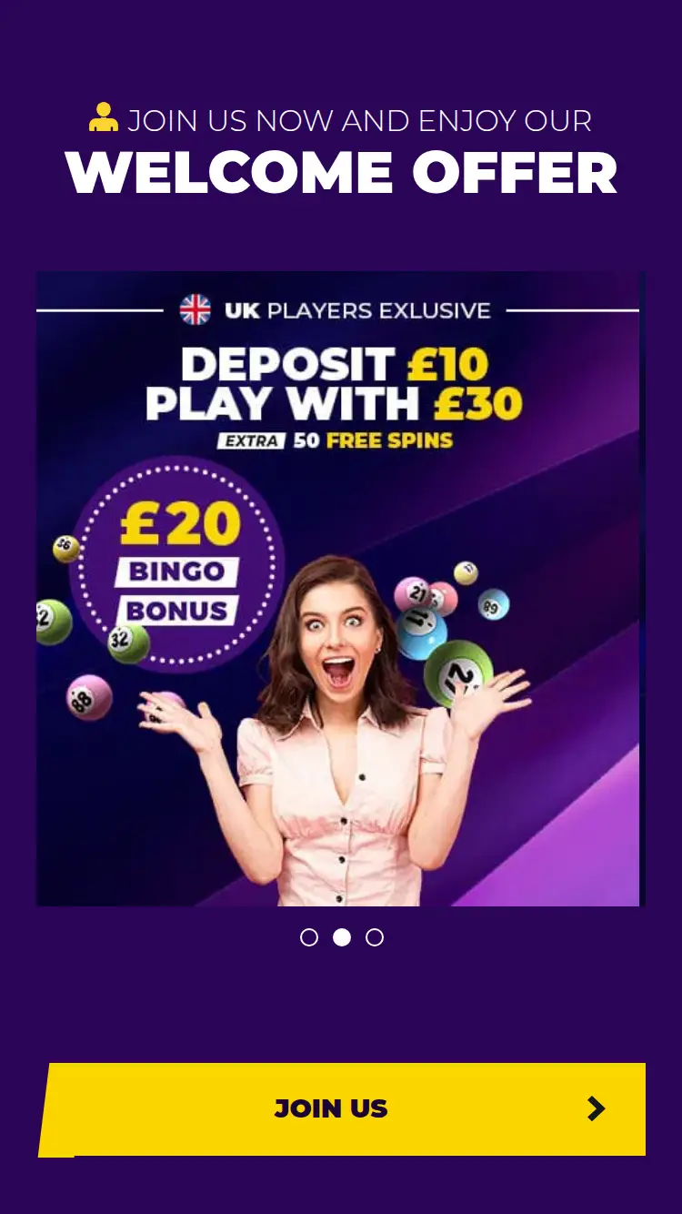 Power Slots - homepage (mobile)