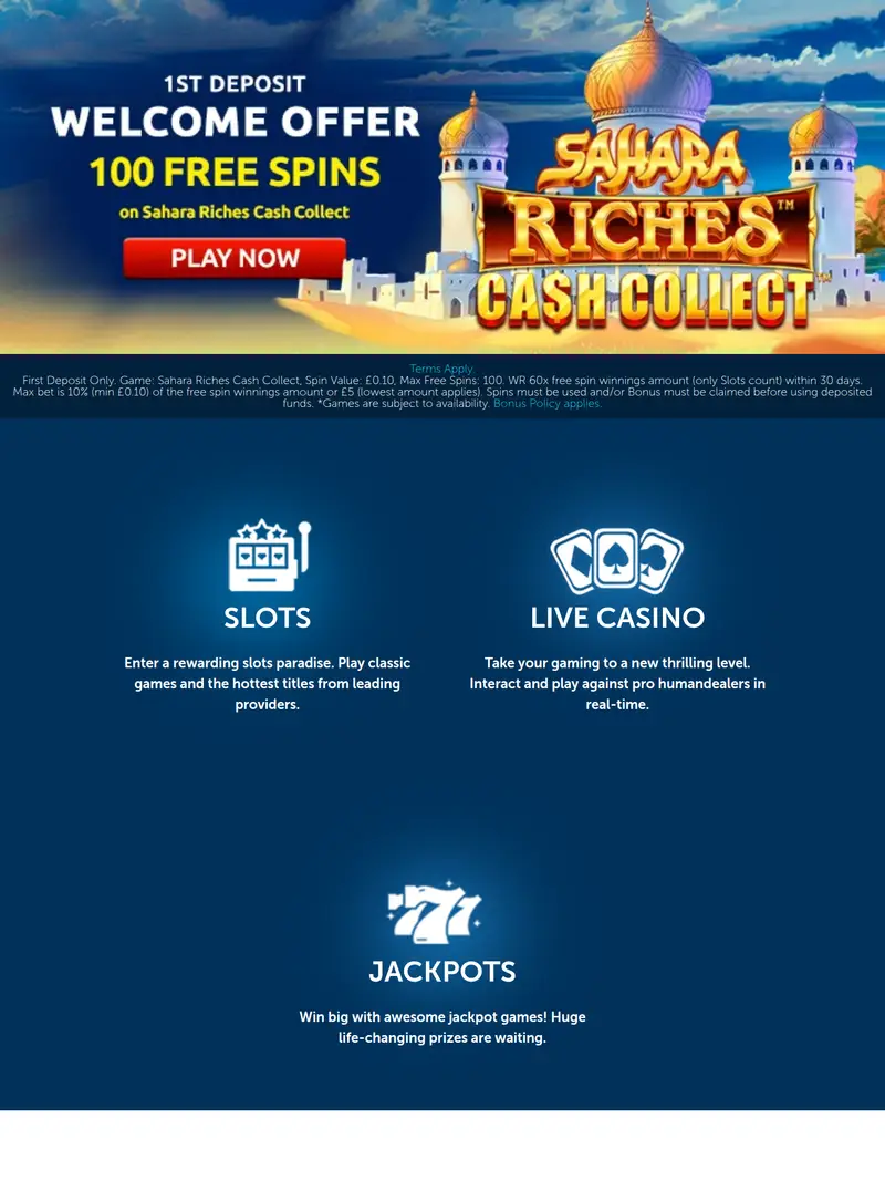 Redkings - homepage (tablet)