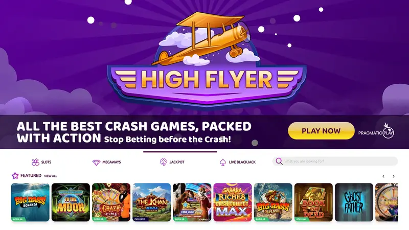 Slotsmagic - homepage (desktop)