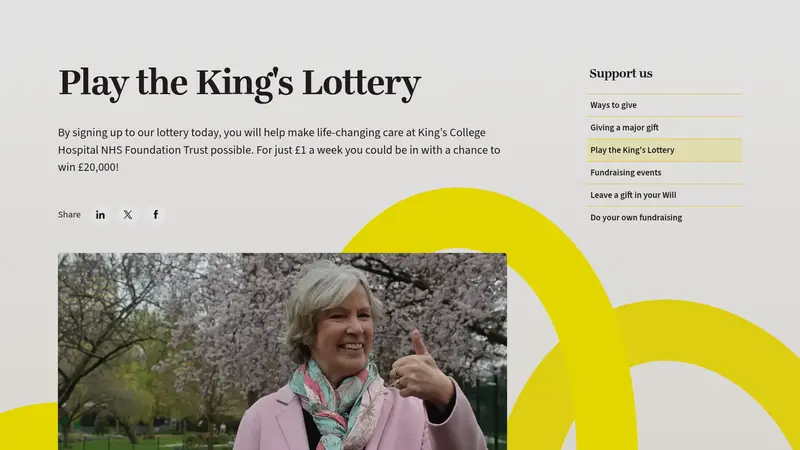 Supportkings - homepage (desktop)