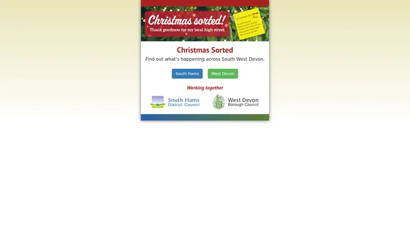 Swdevon.gov - homepage (desktop)
