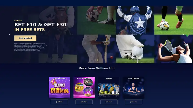 Williamhill - homepage (desktop)