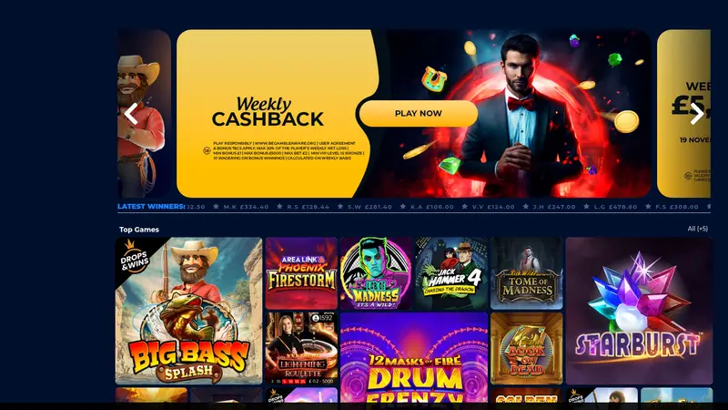 Winomania - homepage (desktop)