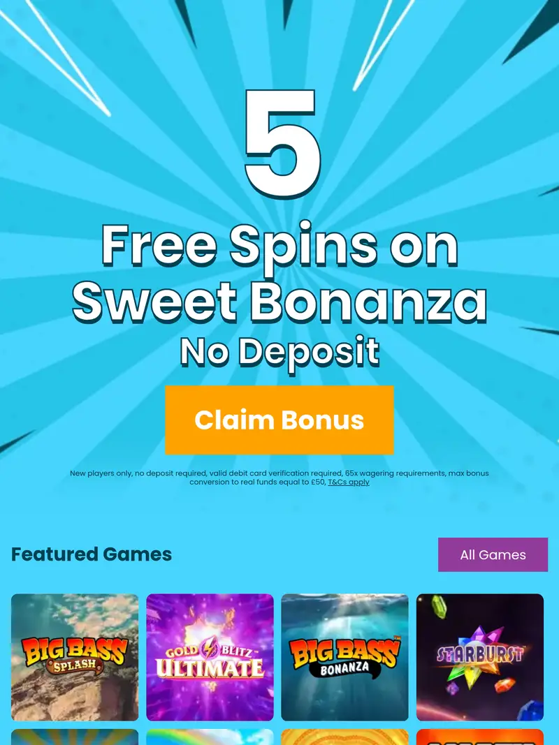 Wtg Bingo - homepage (tablet)