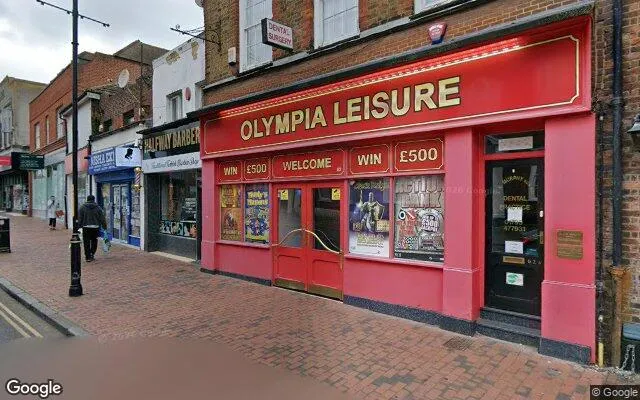 Adult Gaming Centre of Rowland and Rowland Limited at Olympia Leisure, 62 High Street, Sittingbourne